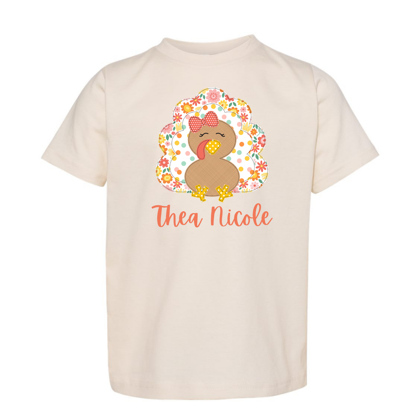 Floral Turkey (girl version)